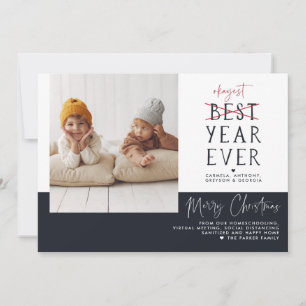 Oben  Funny Christmas Holiday Foto Feiertagskarte