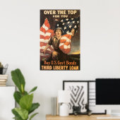 Oben für Ihr Poster (Heimbüro)