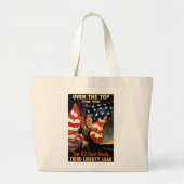 Oben für Sie Jumbo Stoffbeutel (Vorne)