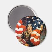 Oben für Sie Magnet (Vorderseite/Rückseite)