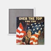 Oben für Sie Magnet (Vorderseite/Rückseite)