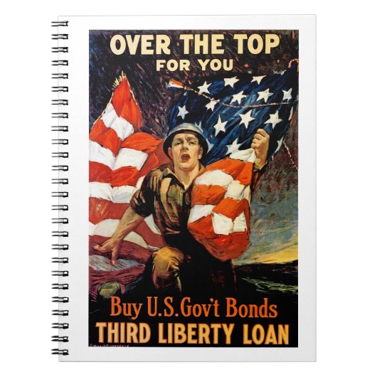 Oben für Sie Notizblock (Vorderseite)