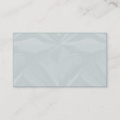 Oben gedreht - Dunkle Moosgrün Visitenkarte (Rückseite)