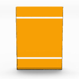 Oben gelbe Streifen mit weißem Unterteil Fotoblock