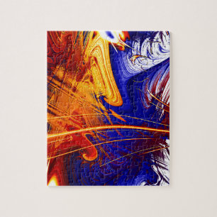 Oben gemischt puzzle