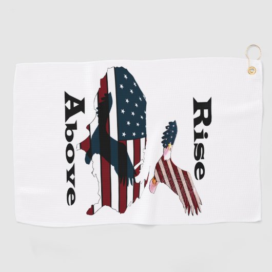 oben golfhandtuch (Horizontal)