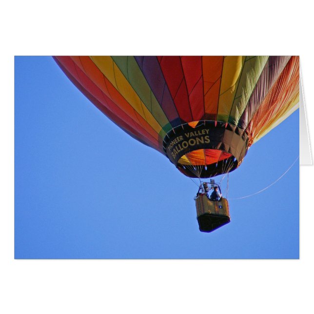 "Oben, herauf und weg " (Vorderseite (Horizontal))