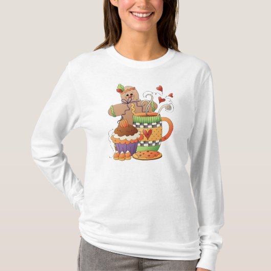 Oben im Herbst T-Shirt (Vorderseite)