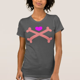 Oben mein Herz überqueren T-Shirt