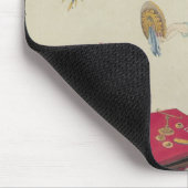 Oben morgens ankleiden mousepad (Ecke)