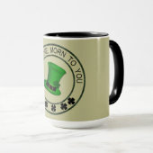 Oben O' der Mund zu dir Tasse (VorderseiteRechts)