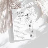 Oben oder unter Brautparty