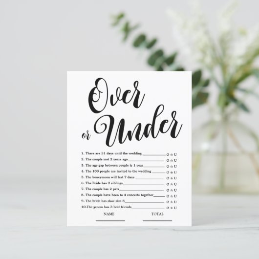 Oben oder unter einfachem Brautparty (Stehend Vorderseite)