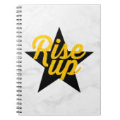 Oben steigen Hamilton Notizblock (Vorderseite)