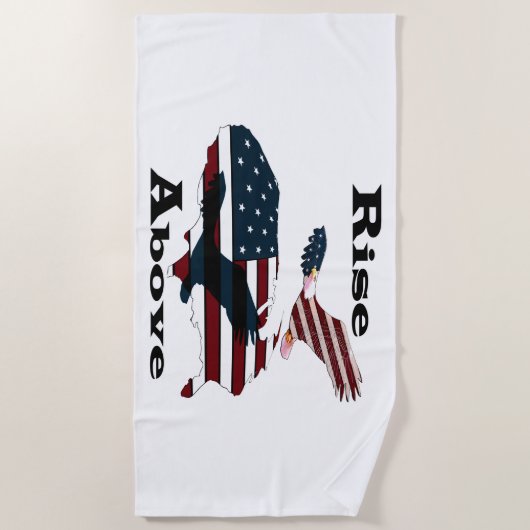 oben strandtuch (Vorderseite)