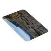 Oben trockenes Lavasee des Kilauea iki Kraters Magnet (Rechte Seite)