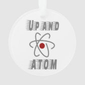 Oben und ATOM, Science Spaß Funny Ornament (Rückseite)
