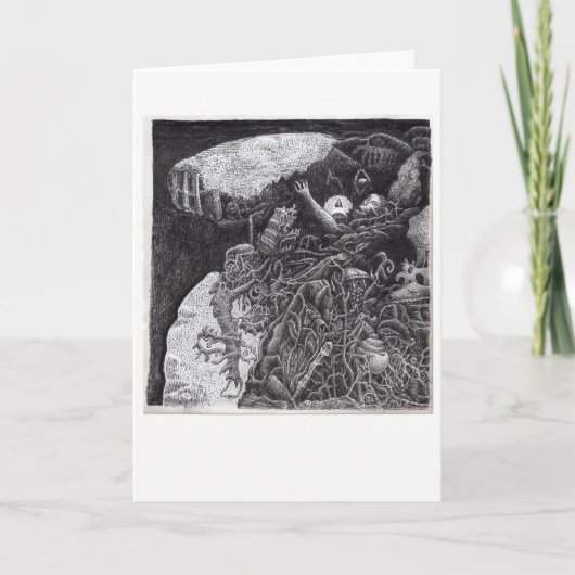 Oben und darunter: Karte (Vorderseite)