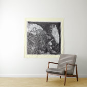 Oben und darunter von Brian Benson Wandteppich (Beispiel (Horizontal))