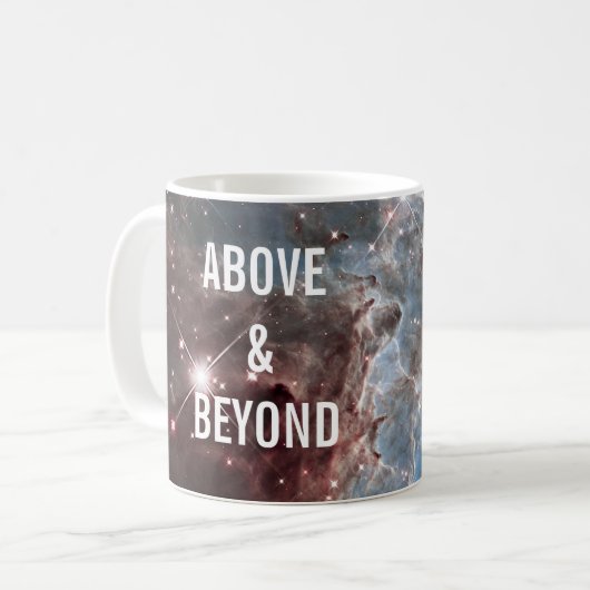 Oben und Jenseits | Stellar Kaffeetasse (Vorderseite Links)