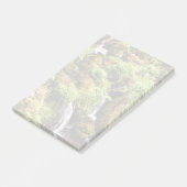 Oben und unten post-it klebezettel (angewinkelt)