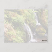 Oben und unten postkarte (Rückseite)