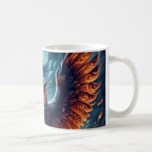 Oben und unten - Wise Owl Art Kaffeetasse