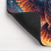 Oben und unten - Wise Owl Art Mousepad (Ecke)
