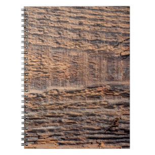 Obenansicht-Textur von altem Holz. abstrakt,gealte Notizblock