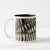 Obenliegende Ansicht von Burchells Zebra Zweifarbige Tasse (Links)