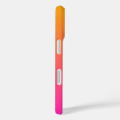 Ober-gelb und rosa Gradienten Case-Mate iPhone Hülle (Rückseite / Rechts)