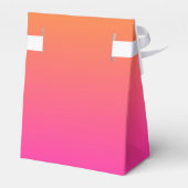 Ober-gelb und rosa Gradienten Geschenkschachtel (Rückseite)