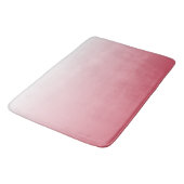 Ober-Lachs-Rosa Badematte (Schrägansicht)