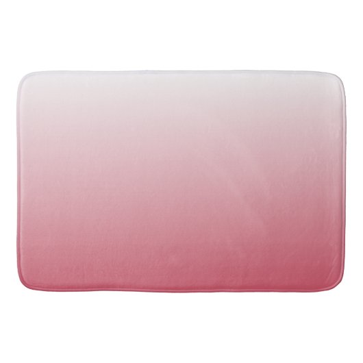 Ober-Lachs-Rosa Badematte (Vorderseite)