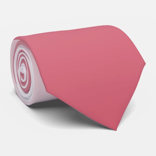 Ober-Lachs-Rosa Krawatte (Gerollt)