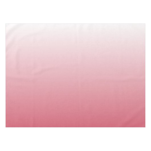 Ober-Lachs-Rosa Tischdecke (Vorderseite (Horizontal))