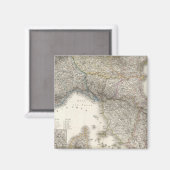 Ober, Mittel Italien - Region Rom Magnet (Vorderseite/Rückseite)