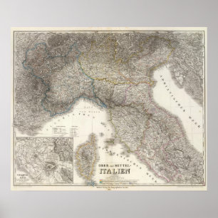 Ober, MittelItalien - Rom-Region Poster
