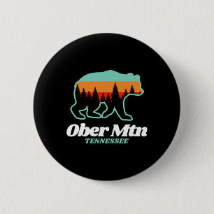 Ober Mountain Tennessee Skifahren Snowboarden Bäre Button