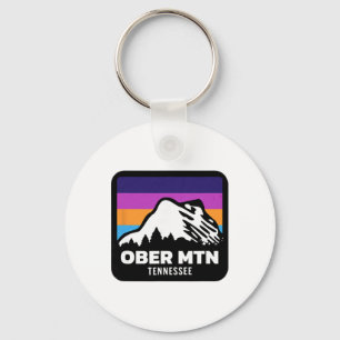 Ober Mountain Tennessee Skifahren Snowboarden Fami Schlüsselanhänger