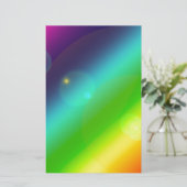 Ober-Regenbogen Briefpapier (Stehend Vorderseite)
