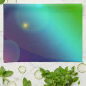 Ober-Regenbogen Geschirrtuch (Gefaltet)