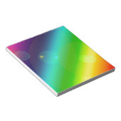 Ober-Regenbogen Notizblock (angewinkelt)