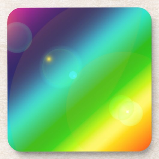 Ober-Regenbogen Untersetzer (Vorderseite)