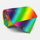 Ober-Regenbogenbinde Krawatte (Gerollt)