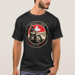 Oberalp Pass | Schweiz | Motorrad T-Shirt<br><div class="desc">Der Oberalp Pass wurde in einem Vintagen,  bedrückten Stilemblem gemacht. Es ist ein berühmter Hochgebirgspass,  der in der Schweiz gefunden wurde.</div>