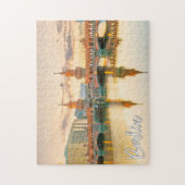 Oberbaum Bridge, Berlin, Deutschland Puzzle (Vertikal)