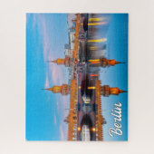 Oberbaum Bridge, Berlin, Deutschland Puzzle (Vertikal)