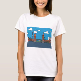 Oberbaum Brücke in Berlin T-Shirt