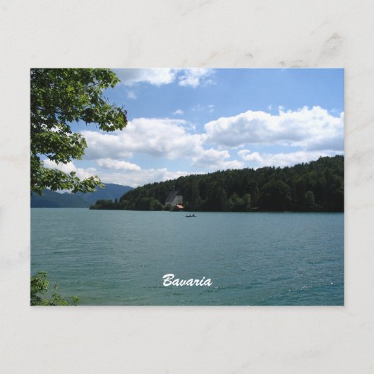 Oberbayerischer See Postkarte (Vorderseite)